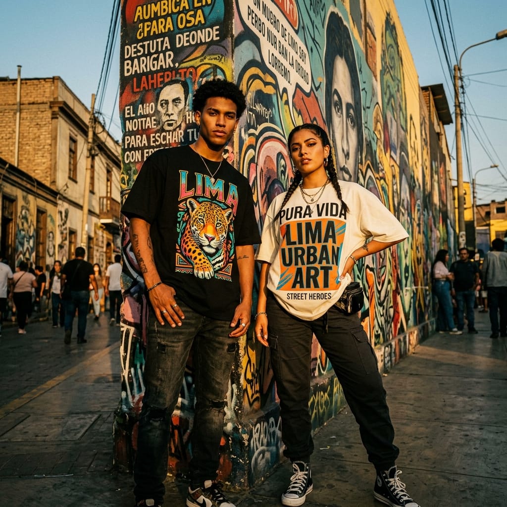 Polos Oversize para Marcas de Ropa - Creaciones Moda Urbana Lima