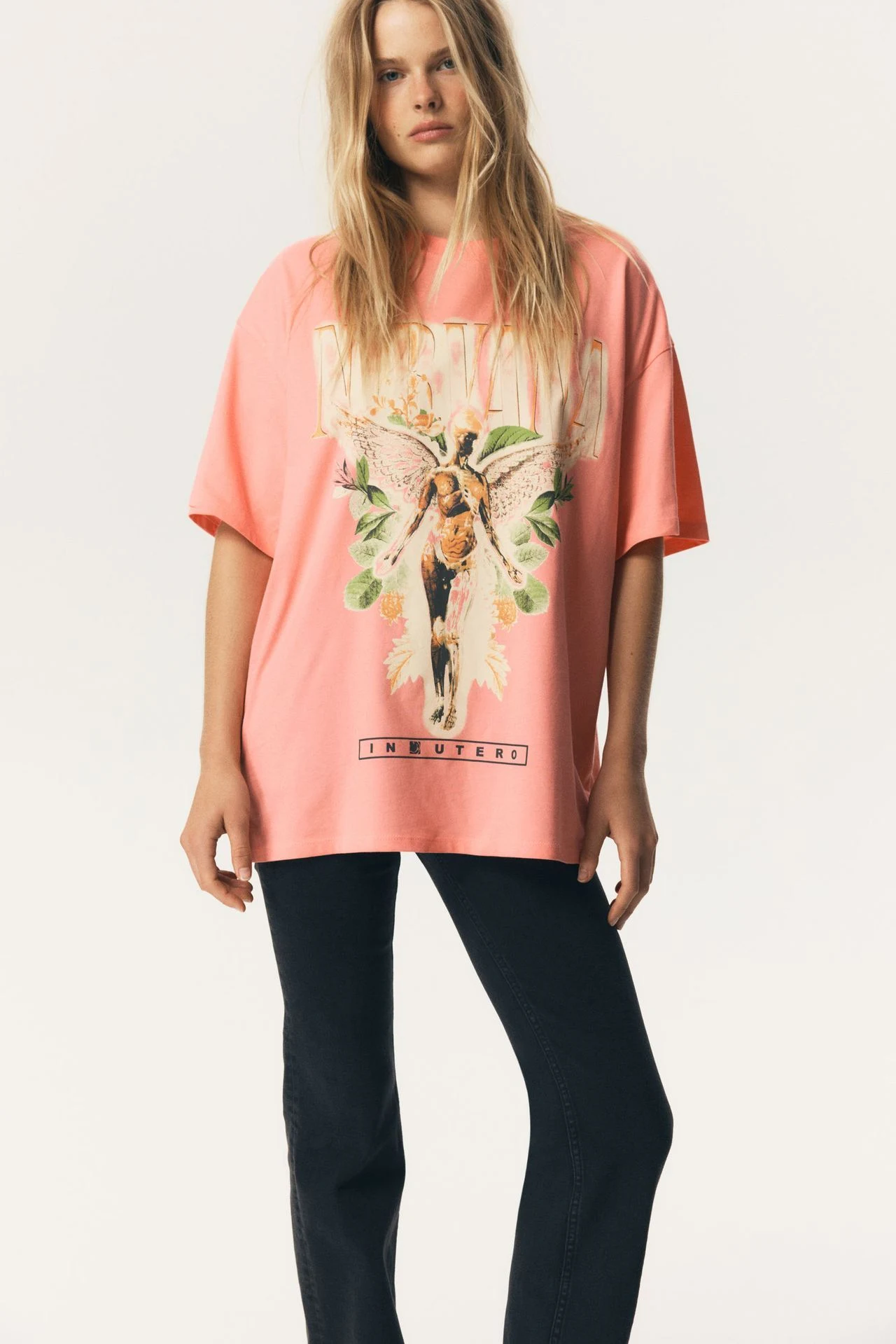Polo oversize estampados Nirvana - Principal