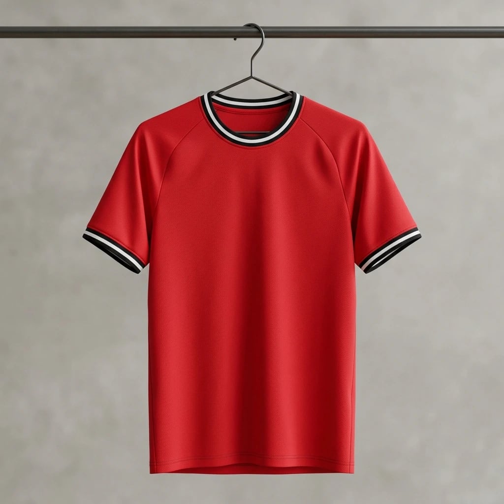 Polo Deportivo Rojo Red Devil Manchester Futsal - Principal