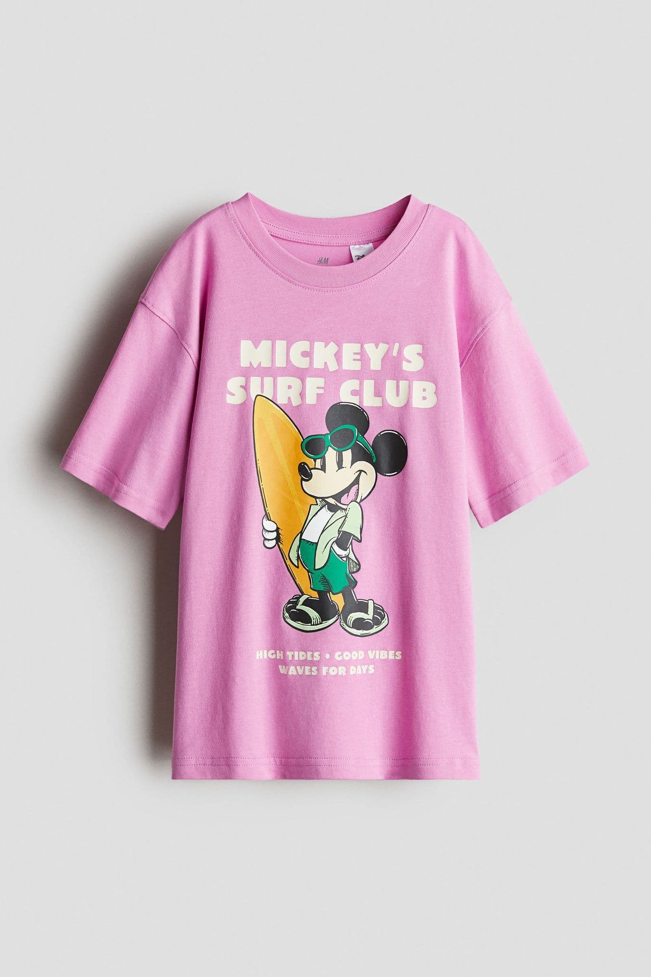Polo Oversize Estampado Mickey