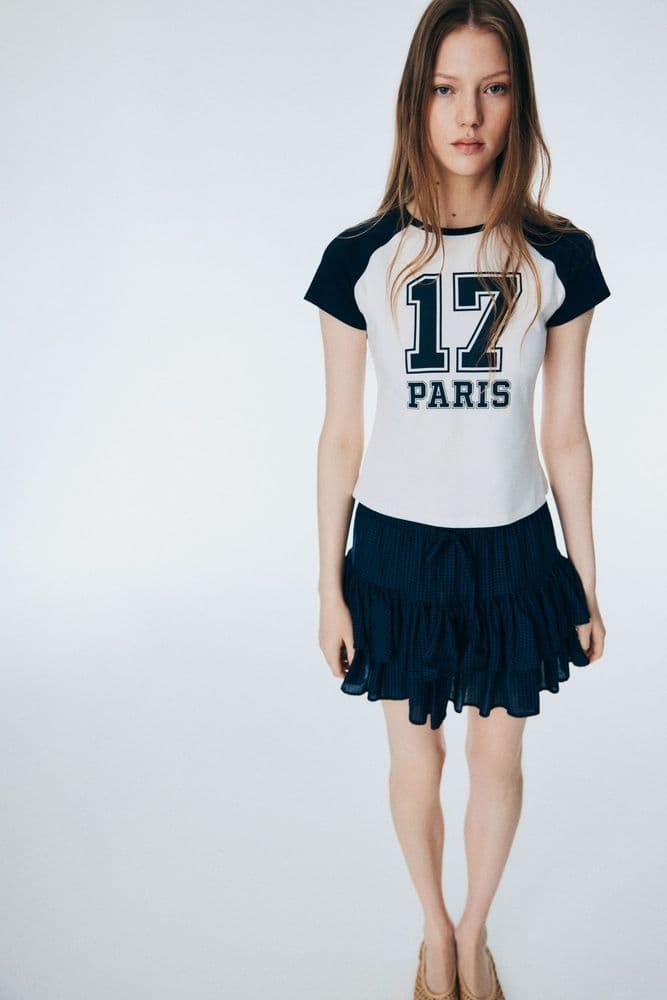 Polo de algodón estampado Paris - 2