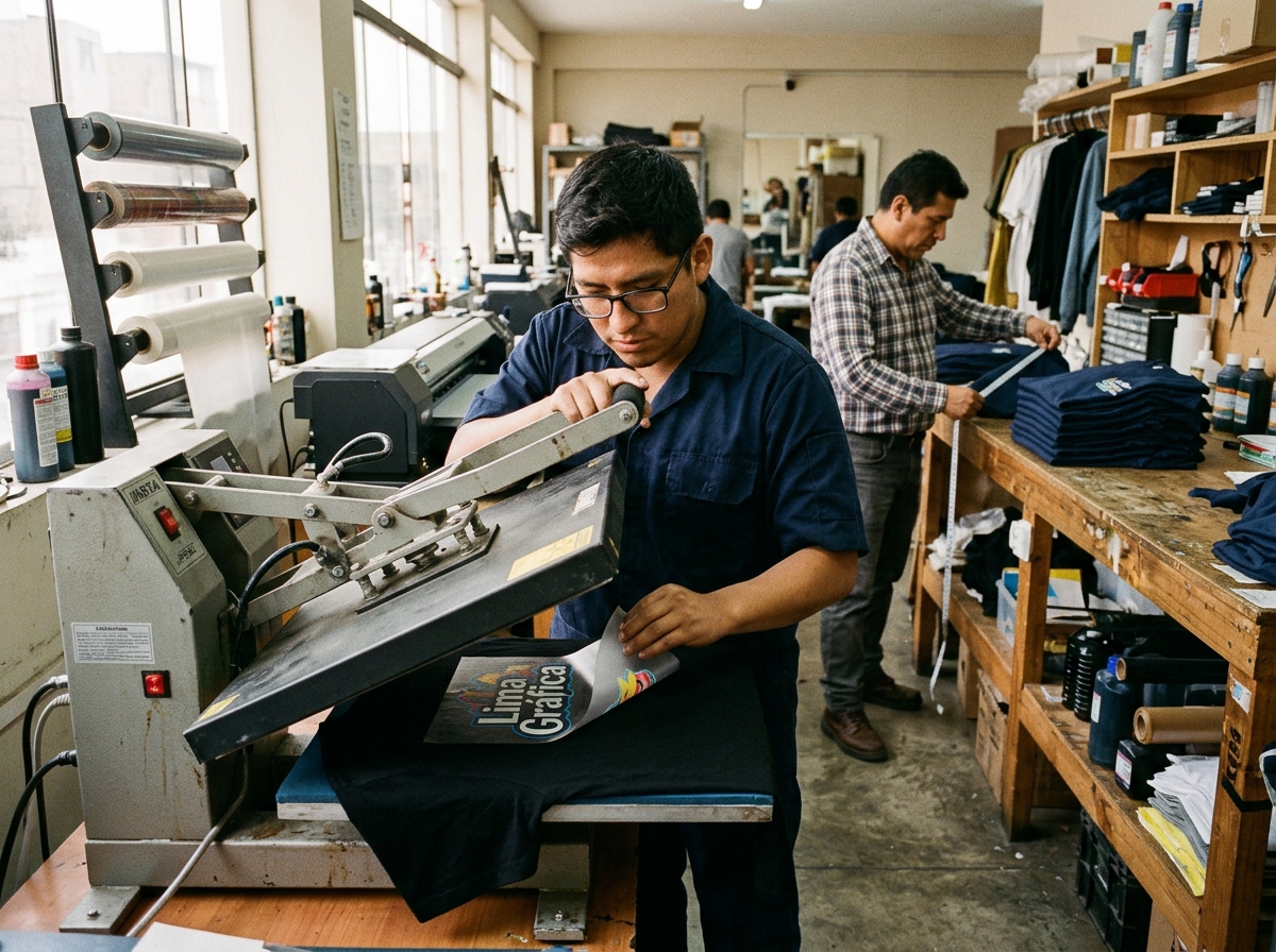 Estudio de estampado en Surquillo Lima